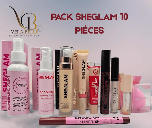 باك شيغلام – 10 قطع مكياج  ✨ كل مكياجك في باك واحد 🔥 عرض خاص لفترة محدودة